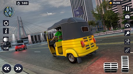 Modern Rickshaw Driving Games