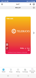 Telebucks tele coin Wallet