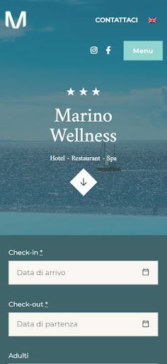 Android application Marino Wellness screenshort