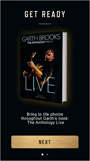 Android application Garth LIVE screenshort