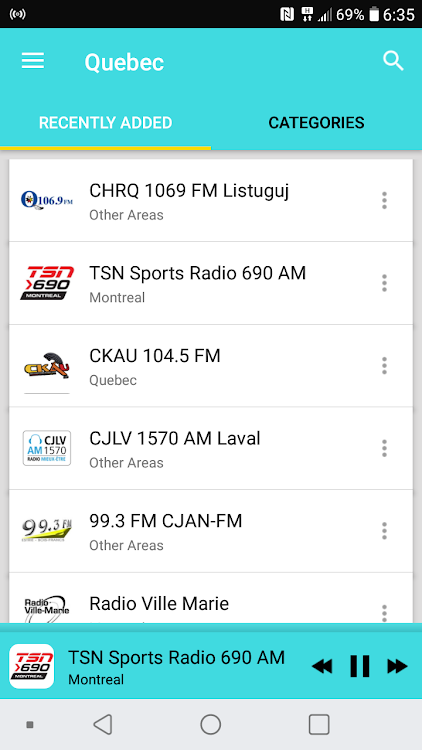 Radio Quebec - 10.6.4 - (Android)