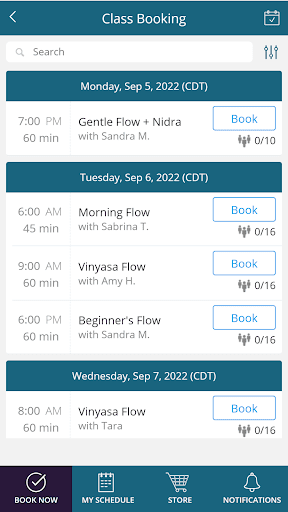 Finding Balance Yoga Screen 3