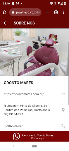 Odonto Mares Screen 3