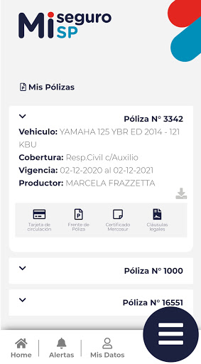 Mi Seguro SP Screen 2
