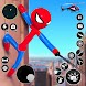 Flying Stickman Rope Hero Game - Androidアプリ