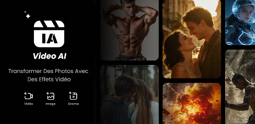 Video AI - Créateur Vidéo IA bannière officielle de l'application Android