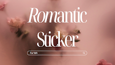 Romantic Stickers for WAのおすすめ画像2