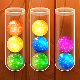 ボールカラーソートウッディパズル Mod Apk