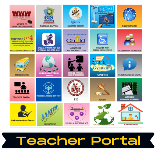 Teacher Portal (SSA Gujarat) logo