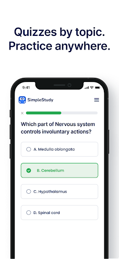 SimpleStudy: Exams & Revision Screen 3