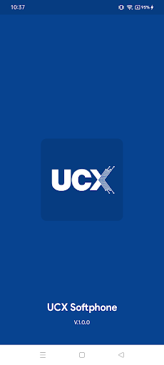 Android application UCX Softphone screenshort