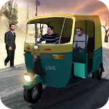 Off-Road Tuk Tuk Rickshaw Sim icon