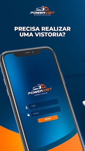 Android application POWERVIST - Vistoria Veicular screenshort