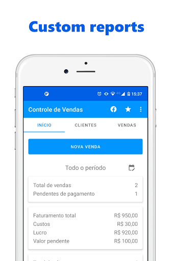 Simple sales tracker Screen 3
