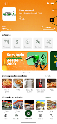 Posto Manancial Screen 2