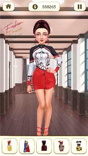 Android application Fashion Dressup Game screenshort