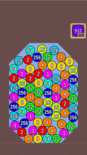 Android application Chain Puzzle 2048 screenshort