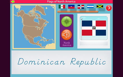 Flags of North America Screen 2