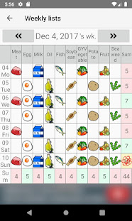 10 Food-groups Checker Easy : simple nutrition 1.0.8 APK screenshots 3