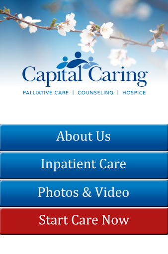 Android application Capital Caring screenshort