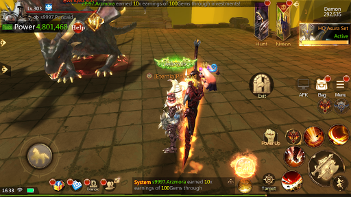 Code Triche Brave Blades: Discord War 3D Action Fantasy MMORPG  APK MOD (Astuce) screenshots 6