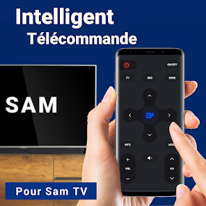 Télécommande universelle pour tous les Samsung Smart TV Replacement  Télécommande pour Samsung Control pour Samsung LCD LED UHD QLED Series TV
