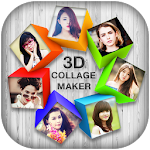 Cover Image of Baixar Editor de colagem de fotos 3D 1.2 APK
