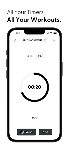 Timer Athletid - Workout Timer Screen 3