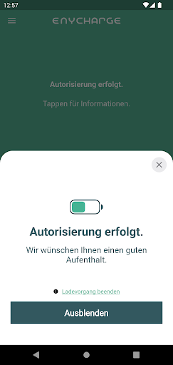 ENYCHARGE: Simply authorized Screen 3