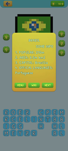 Pixel Flag Quiz Screen 3