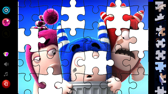 Oddbods Puzzle game jigsaw