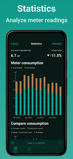 Meterable - Meter readings app Screenshot 2 - AppWisp.com