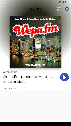 Android application Wepa.Fm screenshort
