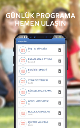 My Lesson Schedules Screen 2