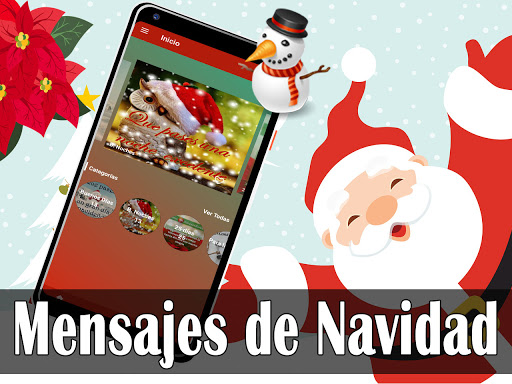 Android application Mensajes de Navidad screenshort