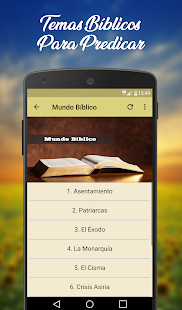 Temas Bíblicos para Predicar Screenshot