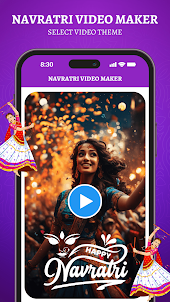 Navratri Photo Video Maker