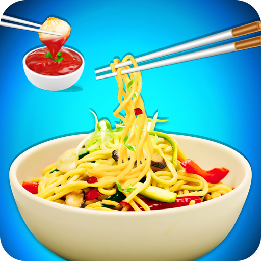 Chinese cooking recipes game logo