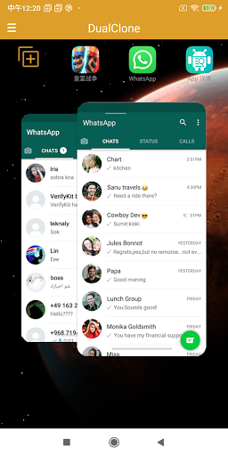 Android application Dual App Clone & Parallel App screenshort