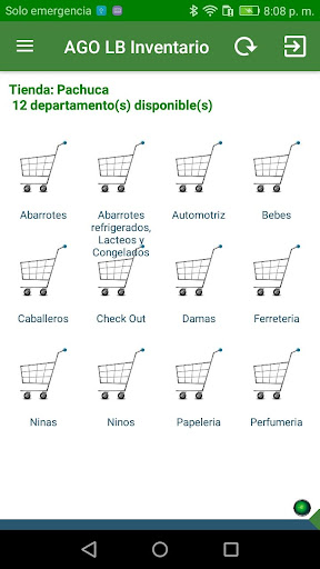 AGO LB Inventario Screen 2