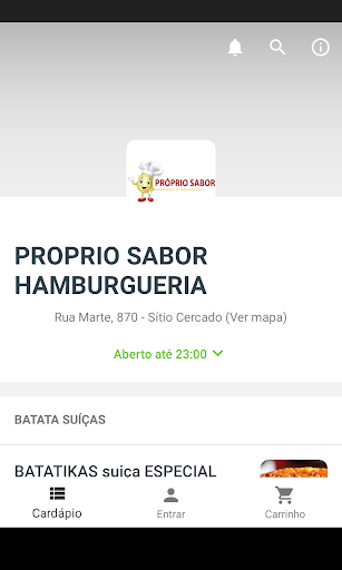 PROPRIO SABOR HAMBURGUERIA