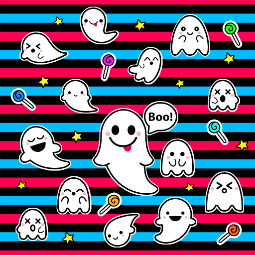 Ghost Sticker - Wallpaper logo