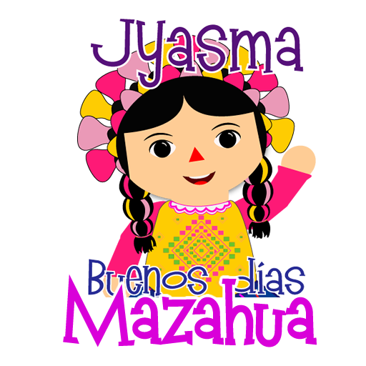 Stickers en lengua mazahua par logo