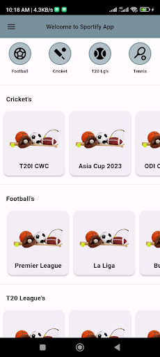 Sportify Screenshot 1 - AppWisp.com