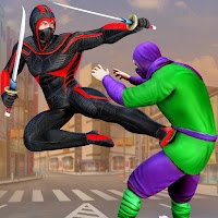 Ninja Superhero Файтинг Игры: Shadow Последний бой