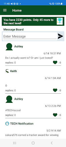 Android application Tech screenshort