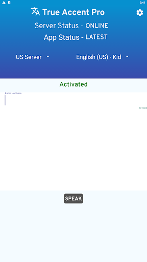 True Accent Pro Realistic Text to Speech App