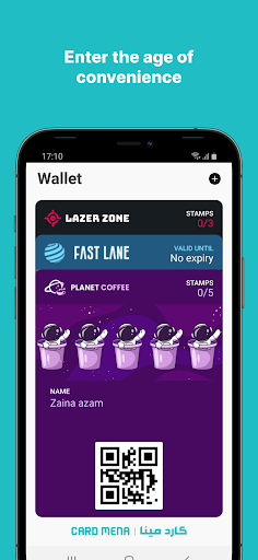 Android application WalletJo screenshort