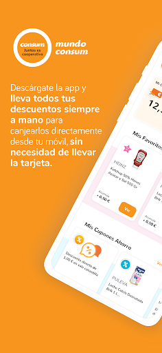 Android application Consum-Compra online-Descuento screenshort