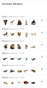 Animals Stickers 1.0 APK screenshots 1